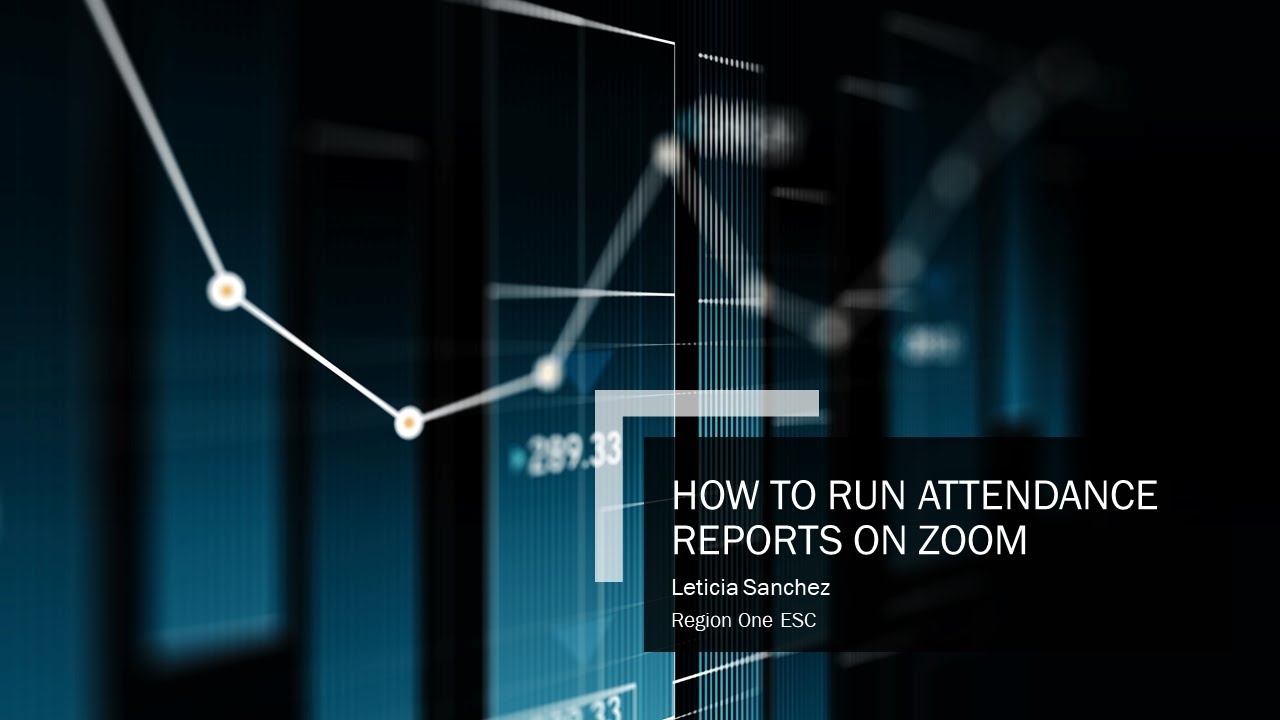 How to Run Attendance Reports on Zoom