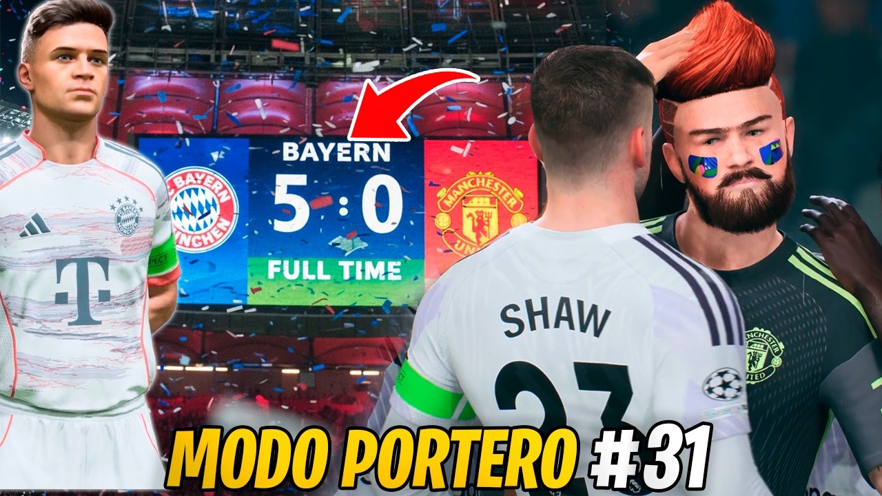 MARKO LADERA ENFRENTA AL BAYERN MUNICH por la CHAMPIONS LEAGUE 🔞 *hay goleada*
