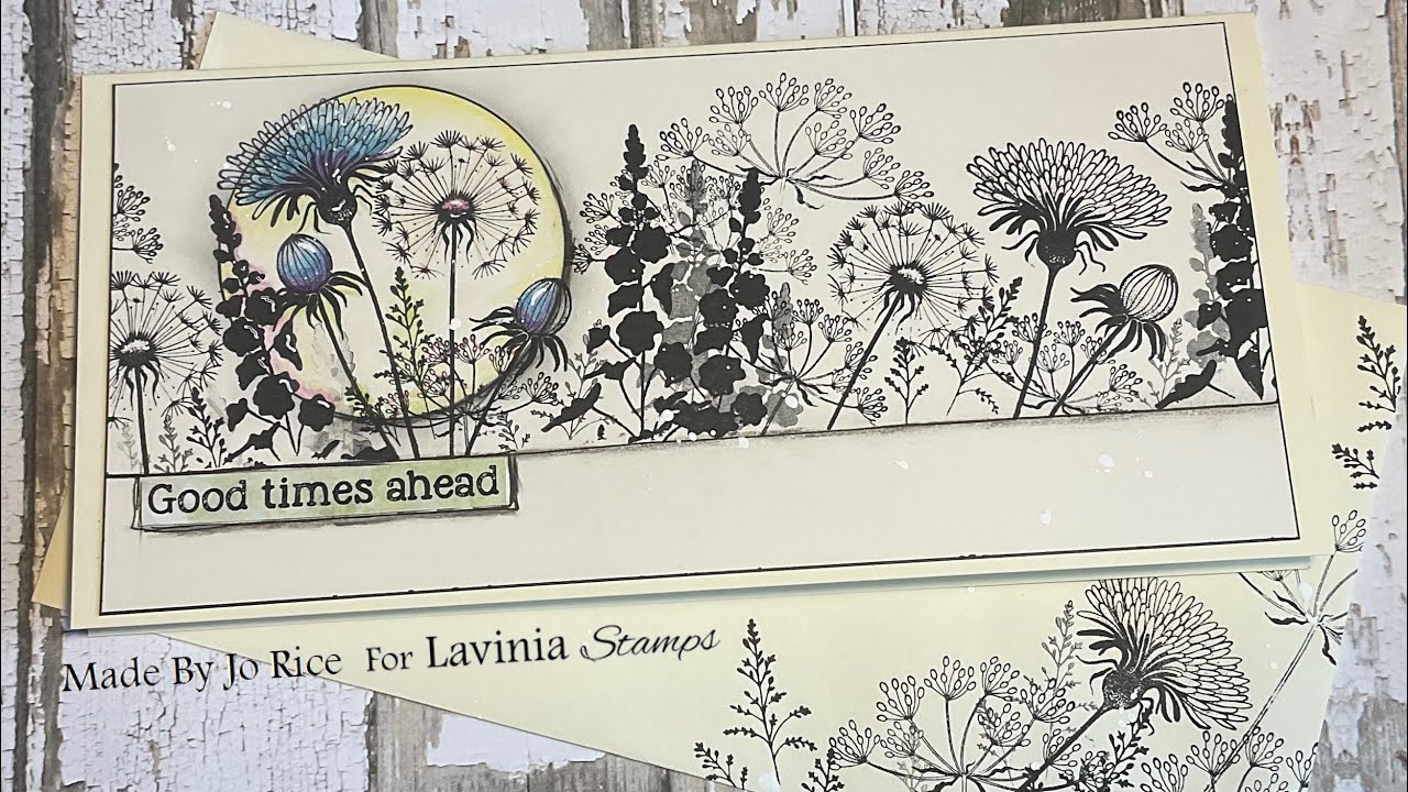 Spotlight On The Meadow by Jo Rice #laviniastamps #spotlighting