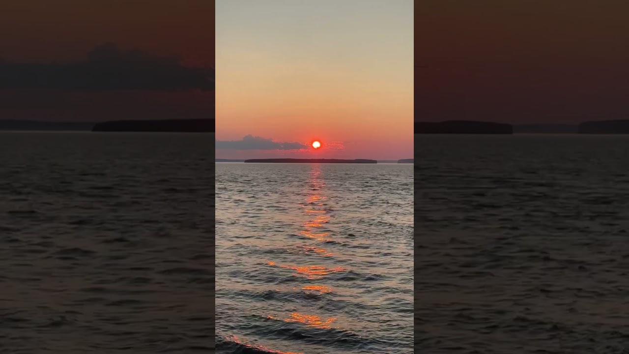 Sunset views from Topsail Beach #shorts #eastcoastviews #topsailbeach