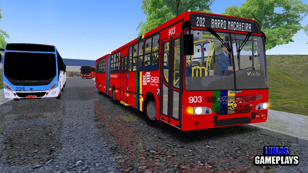 🔴[OMSI 2] Marcopolo Viale Articulado MB OF-1722M +G27 - RMR RECIFE Linha 202