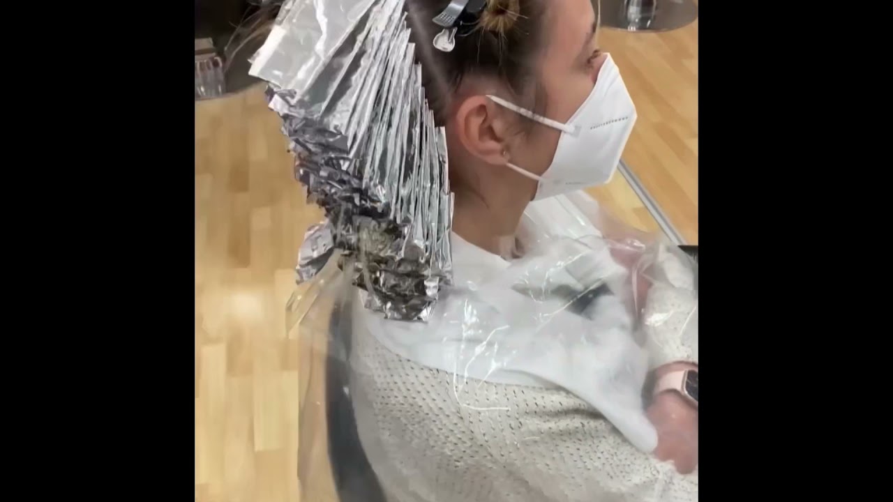Decoloración con olaplex