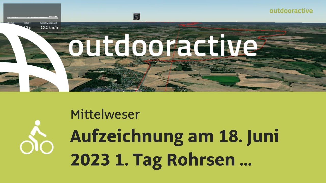 Aufzeichnung am 18. Juni 2023 1. Tag Rohrsen nach Hermannsburg