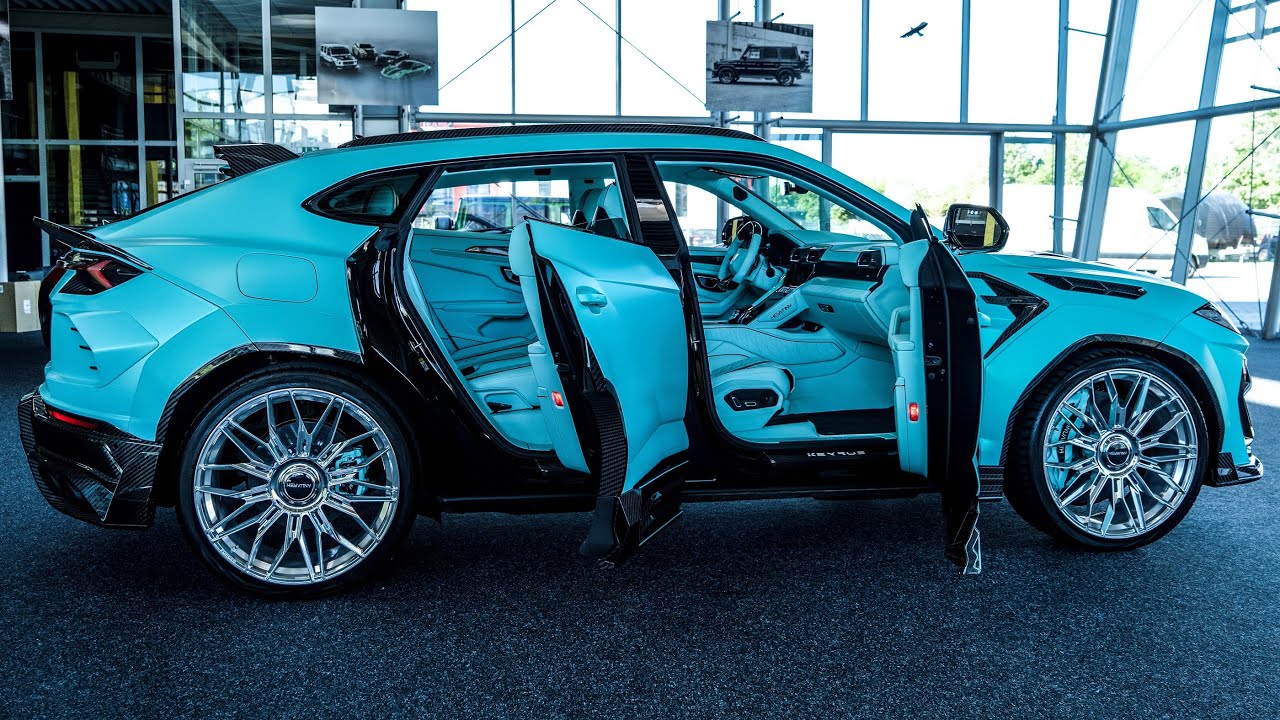 2023 Blue Lamborghini Urus by Keyvany - WILD Performance SUV in Detail!