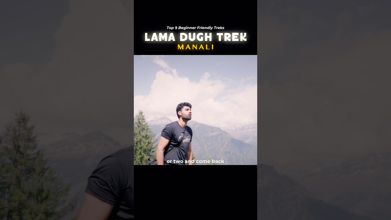 Manali&rsquo;s Most Underrated Trek &ndash; Lama Dugh 🔥 (Watch Full Video!) #shortsfeed #travelshorts