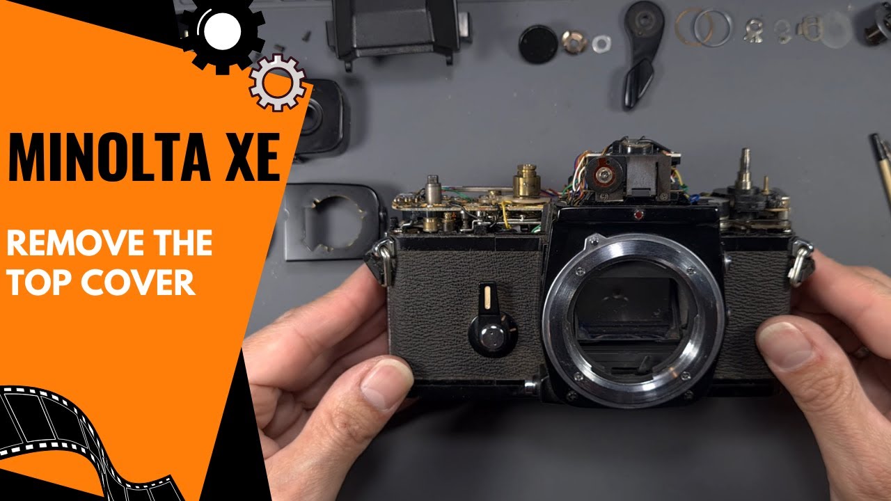 Minolta XE - Remove the Top Cover