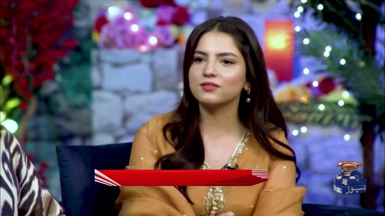 Who went on the shoot with Dananeer for the first time !! Hasna Mana Hai | #tabishhashmi  #dananeer