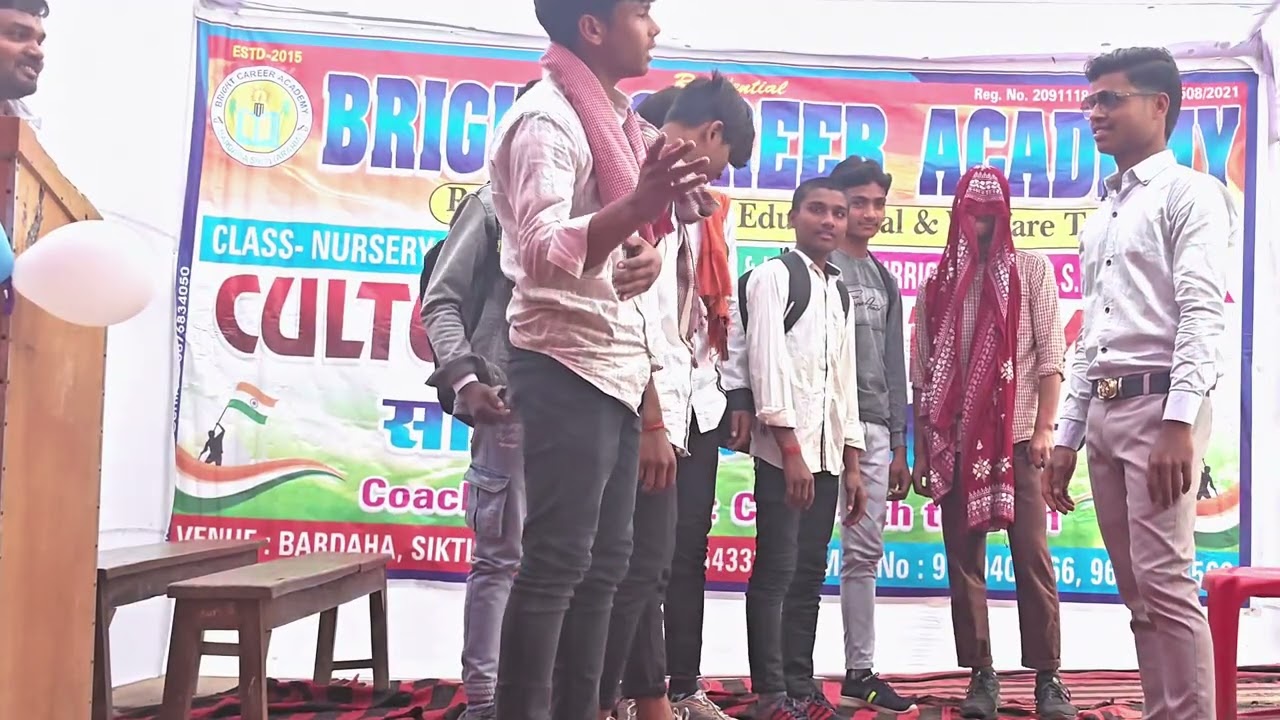 School Ka Life Natak ~ Republic Day Cultural Programme 26 January 2026 Bright Careee Academy Bardaha
