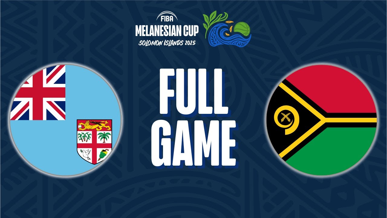 Fiji v Vanuatu | Full Basket Ball Game | FIBA Women's Melanesian Cup 2025