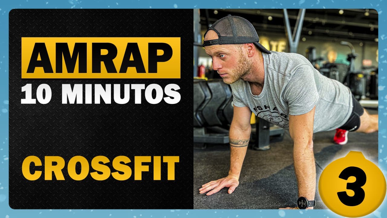 AMRAP 10 Minutos ✅ CrossFit en CASA sin equipo para Cuerpo Completo