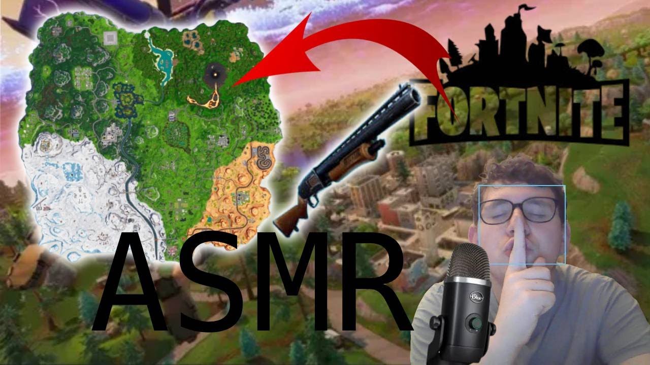 ASMR - JE JOUE AU CHAPITRE 1 DE FORTNITE BATTLE ROYALE !!!