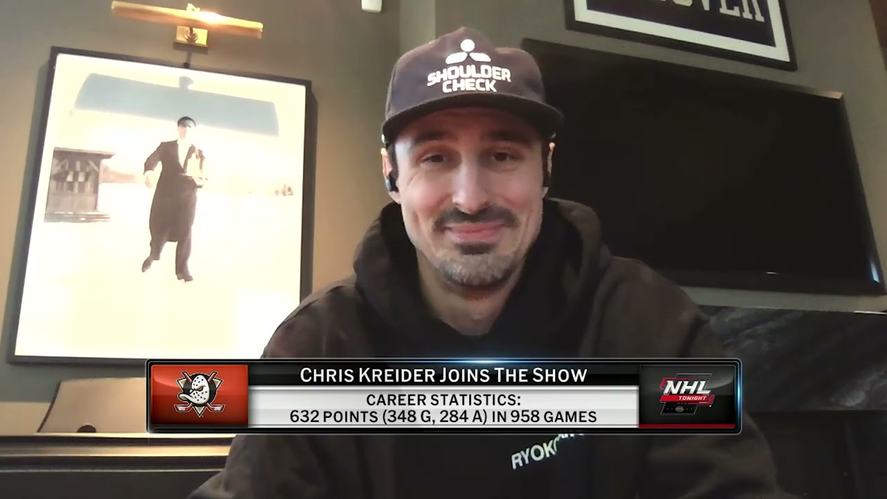 Chris Kreider talks Ducks' offseason, Shoulder Check Challenge, and more