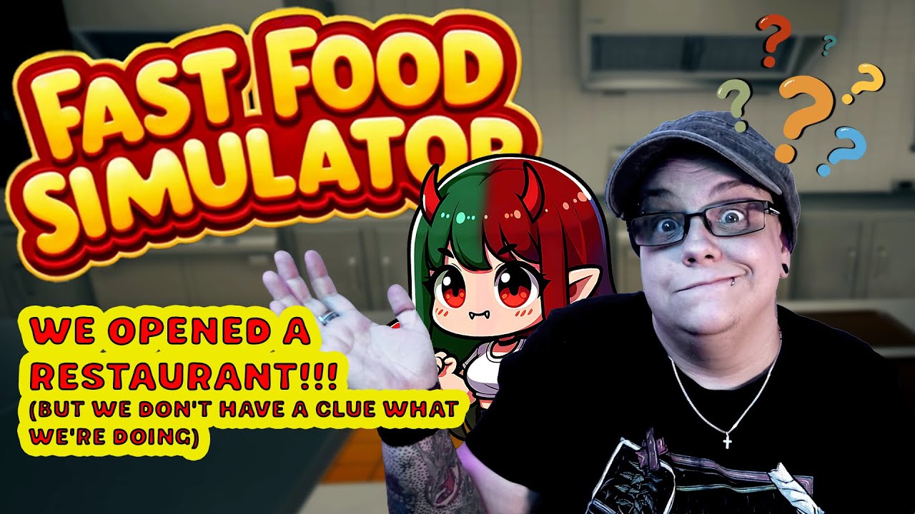 We Tried to Run a Fast Food Restaurant... This Happened | Fast Food Simulator W/ @D3vilsnare​