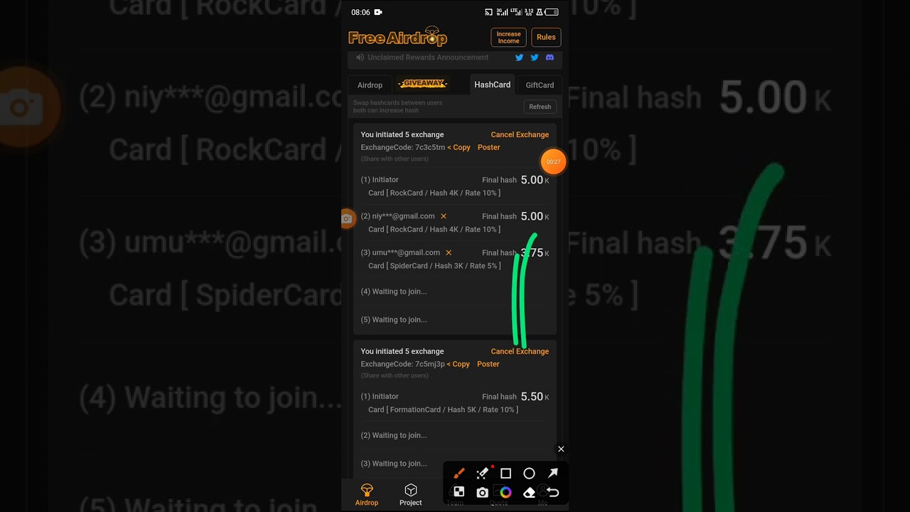 Menya gukoresha hash card exchange na Gift card &diams;️&spades;️&spades;️ muri Satoshi