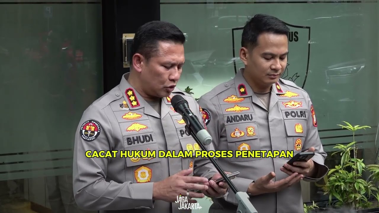 Polda Metro Jaya menyampaikan gugatan praperadilan tersangka DRL ditolak pengadilan