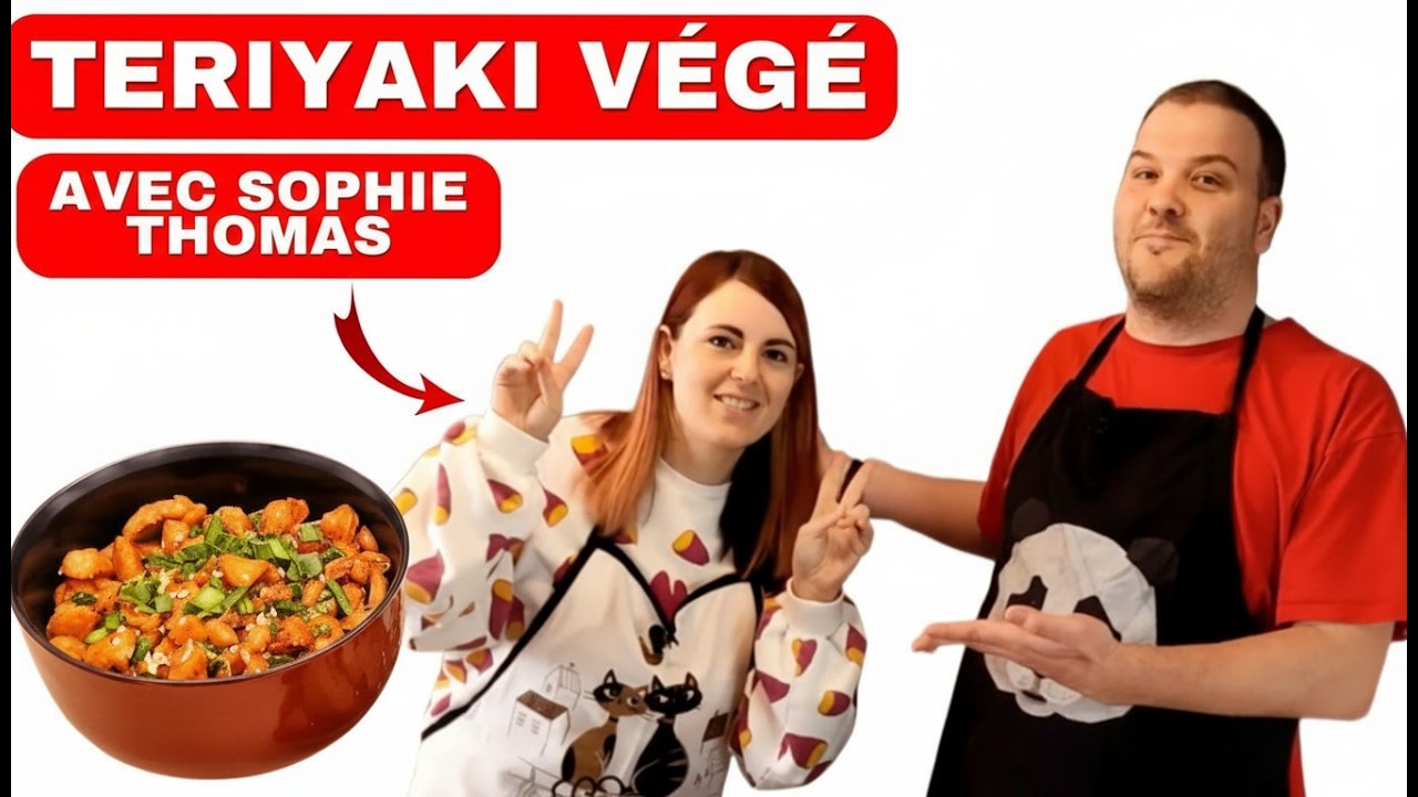Teriyaki VÉGÉTARIEN avec Sophie Thomas (recette facile) #recettejaponaise #cuisinejaponaise