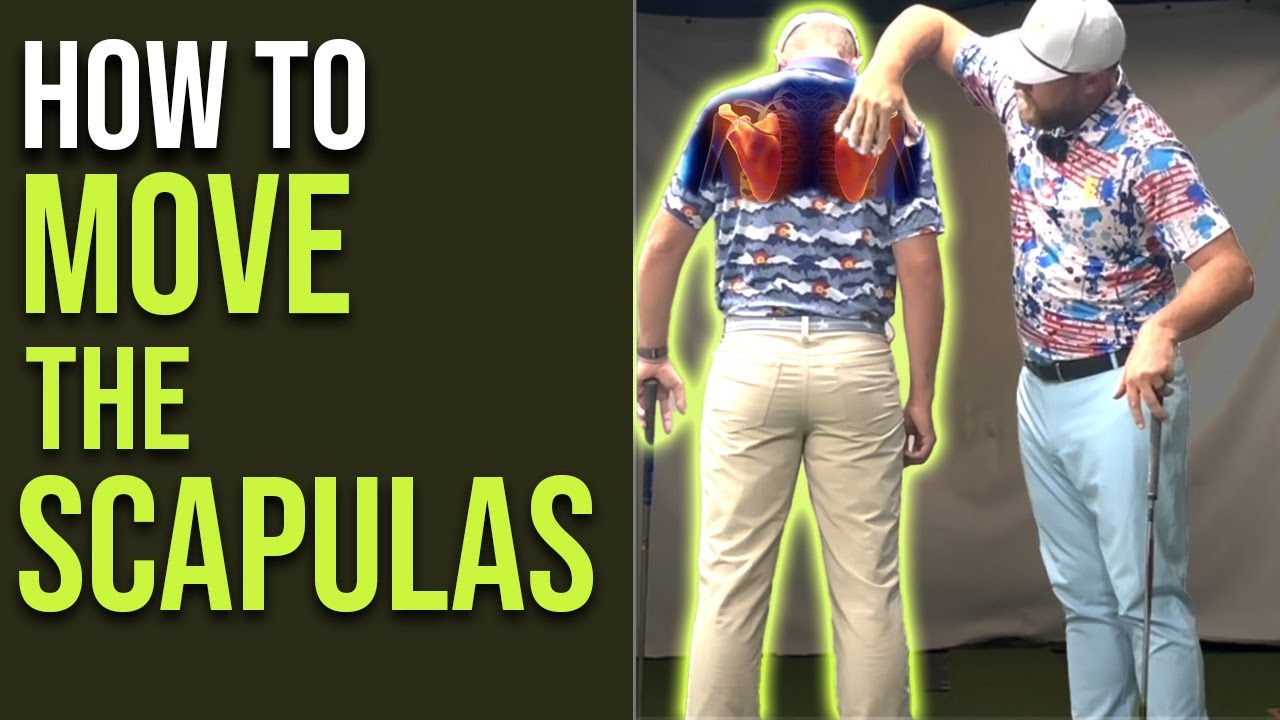 How to Move the SCAPULAS in the Golf Swing - Shallow like the Pros