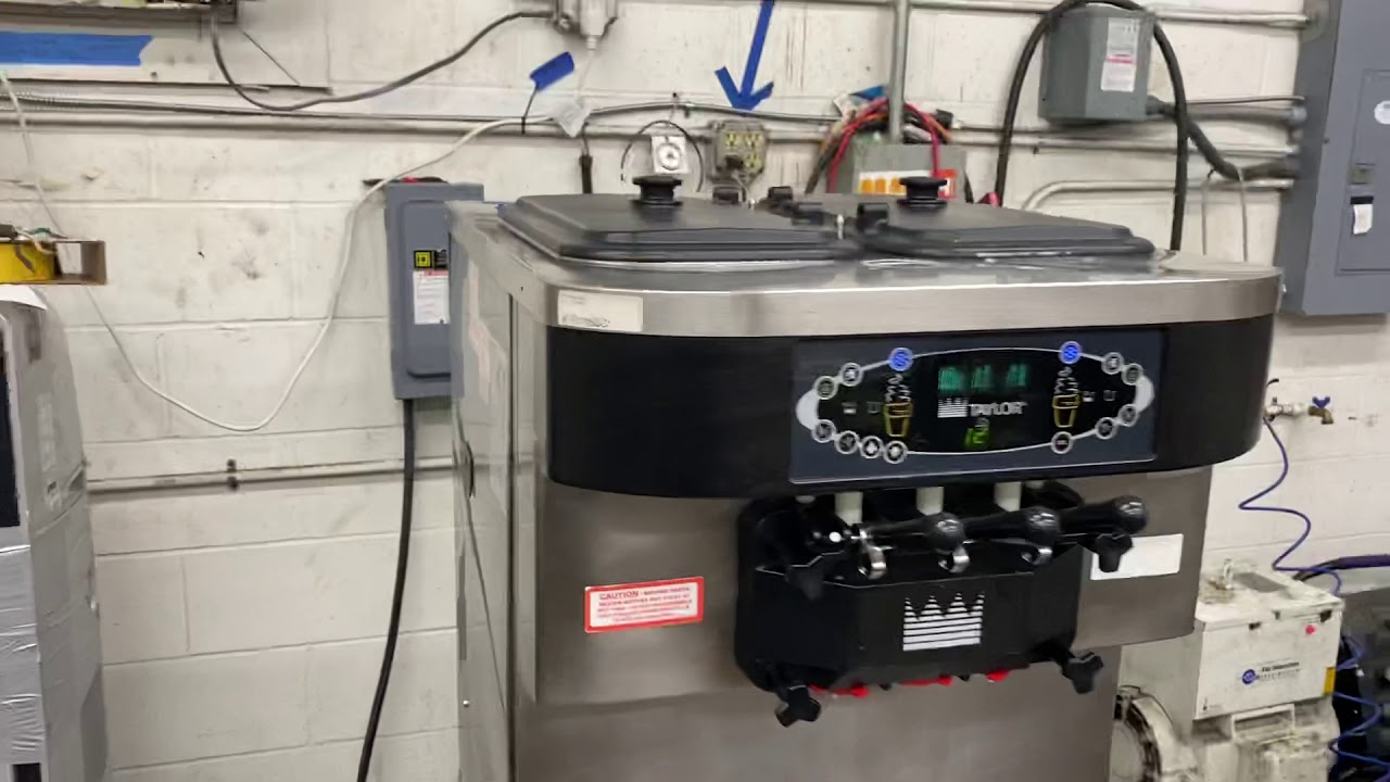 Taylor C712 K90748860 Three Phase Air Soft Serve Frozen Yogurt Machine(www.slicesconcession.com)