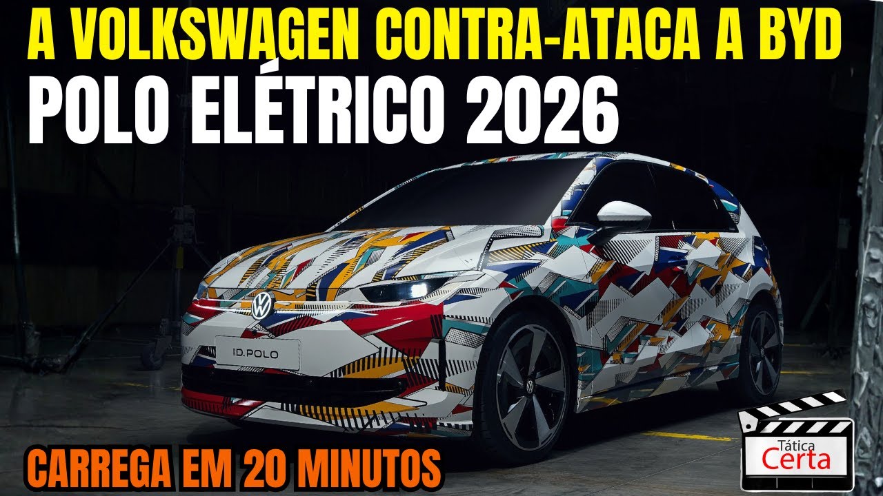 🚨ACABOU A FESTA DA BYD? Novo POLO Elétrico CHEGA HUMILHANDO o Dolphin!