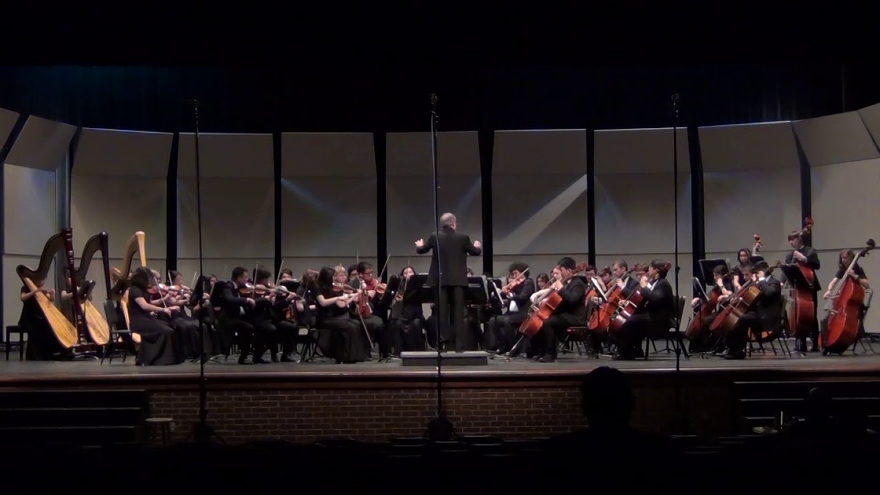 Holst: St. Pauls Suite Movement 1 (Jig) - Garland HS Orchestra 2020