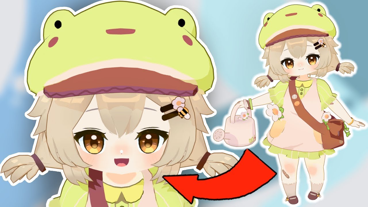 Я сделал 3D-модель VTuber БЕСПЛАТНО за 2 недели