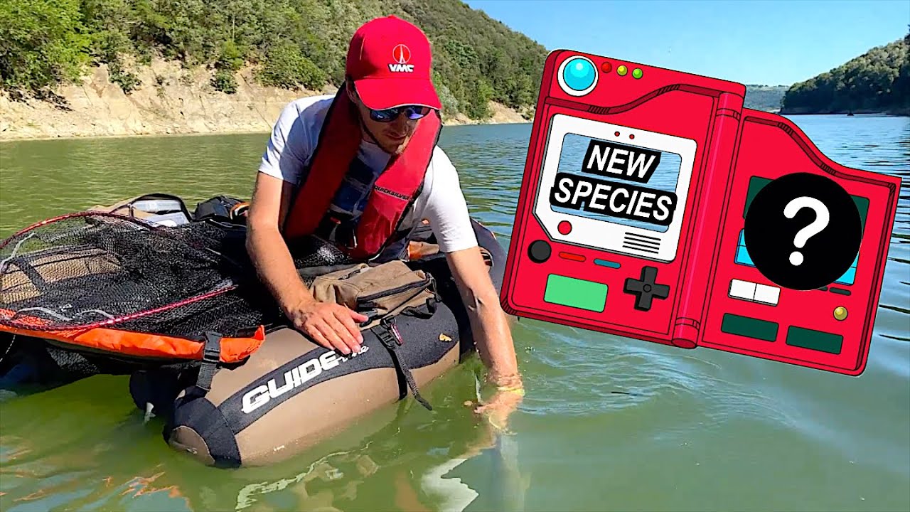 Un PREDATORE che non avevo MAI CATTURATO! Spinning in un GROSSO Lago con il Belly Boat [NEW SPECIES]