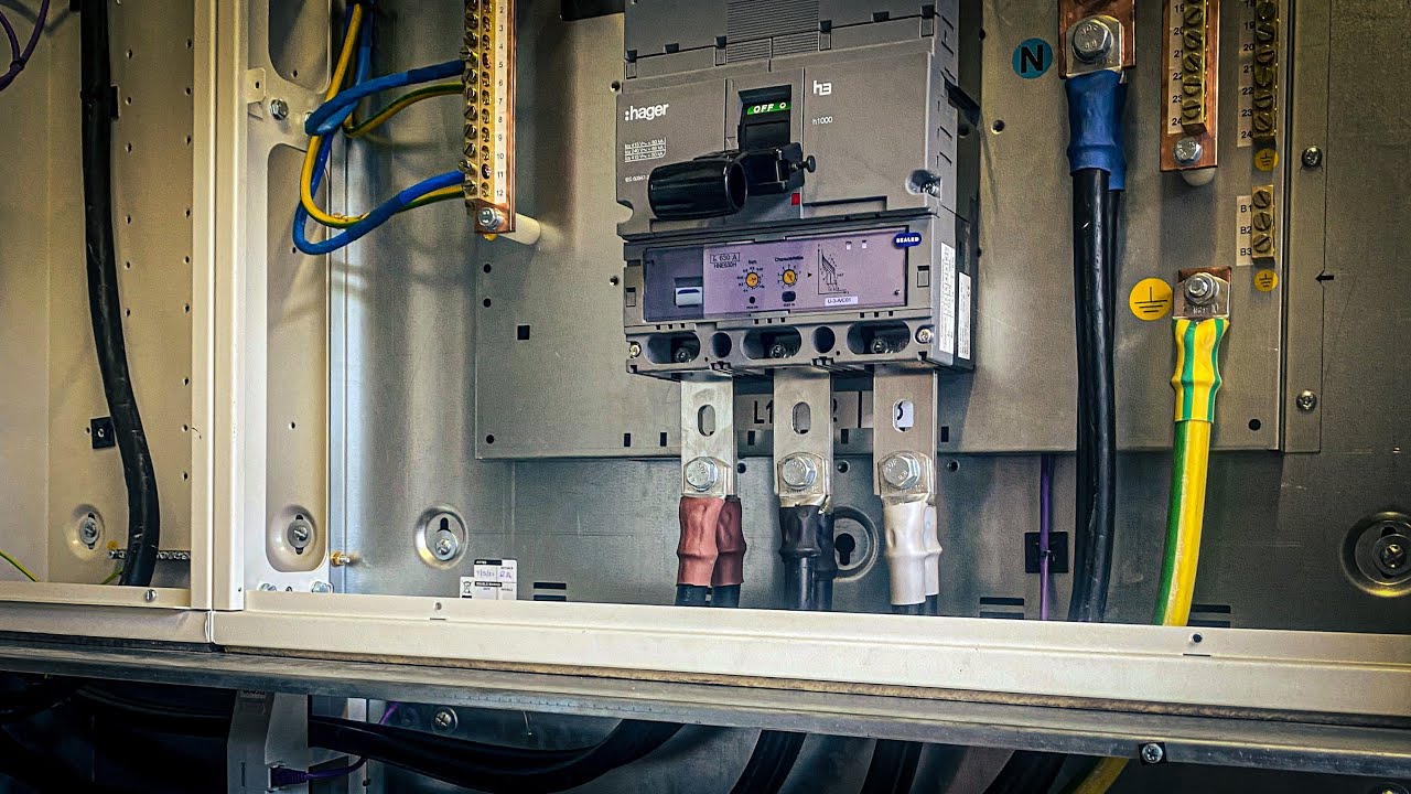 Terminating a 630A 3 phase supply - 185mm2 Parallel’s