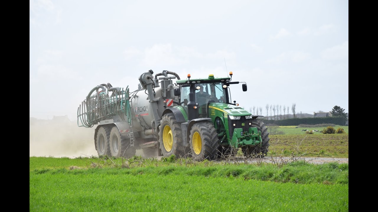 John Deere 8270R au Lisier l Pichon l ETA Le Caap