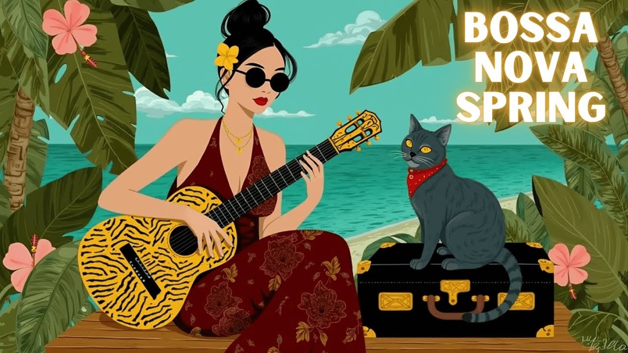 Spring Bossa Nova Bliss: Расслабляющий джаз для цветущего дня