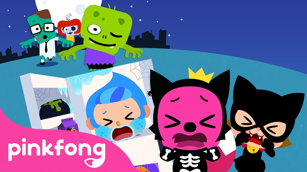 Zombies! Run Away! 🧟‍♂️🧟‍♀️ | Halloween Story Time | Pinkfong Stories for Children