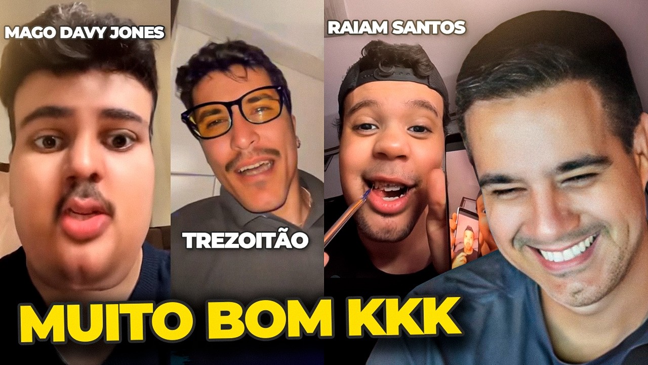 Baltar reagindo as melhores imita&ccedil;&otilde;es de Mike Bobagens KKKK