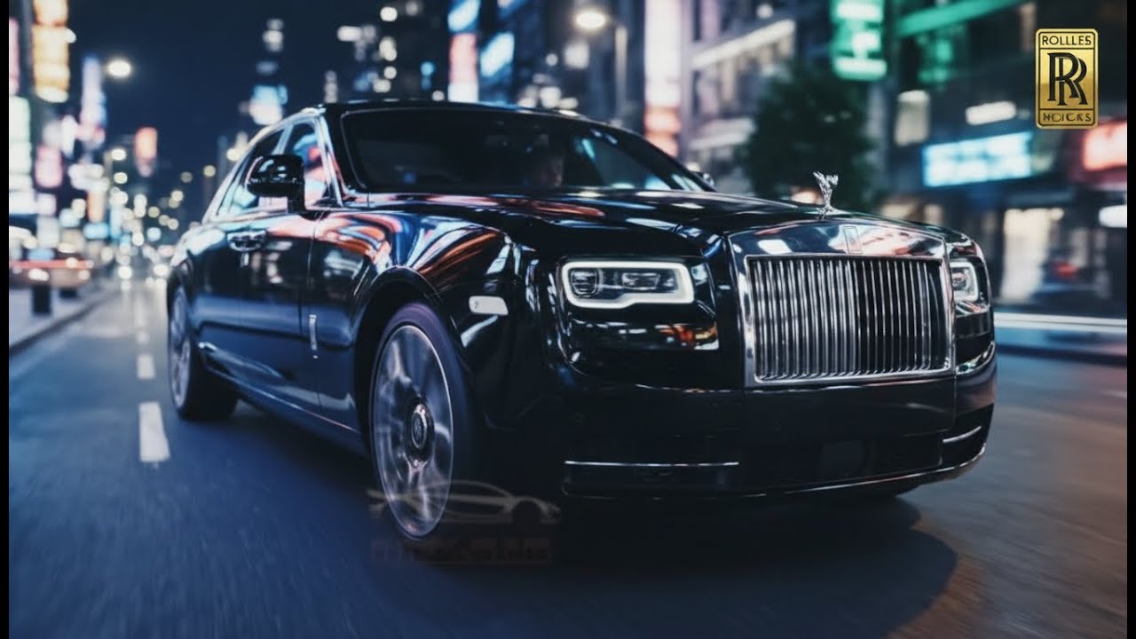 Обзор роскошного Rolls-Royce Phantom | Кинематографическое ASMR-видео с говорящим автомобилем | 4...