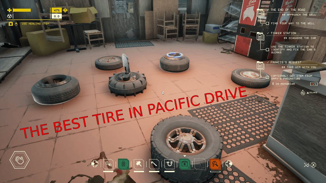 THE BEST TIRES IN Pacific Drive