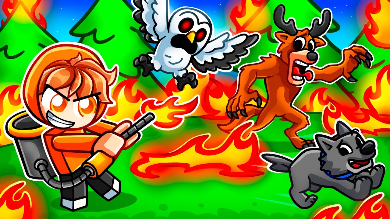 WE BURNED THE FOREST..?! (99 Nights in The Forest UPDATE!)