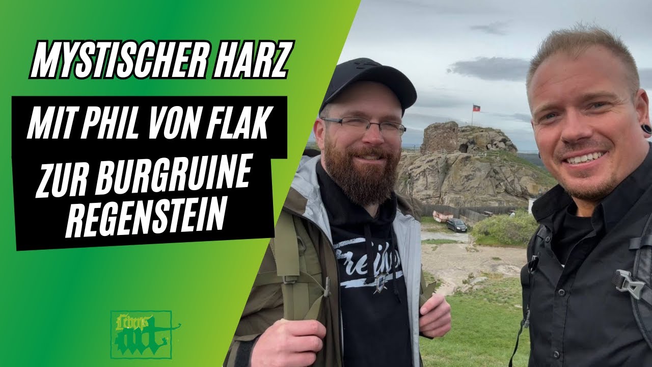 Wanderung mit dem Musiker Phil zur Burgruine Regenstein - Gespräch über Heimat, Musik und Sport