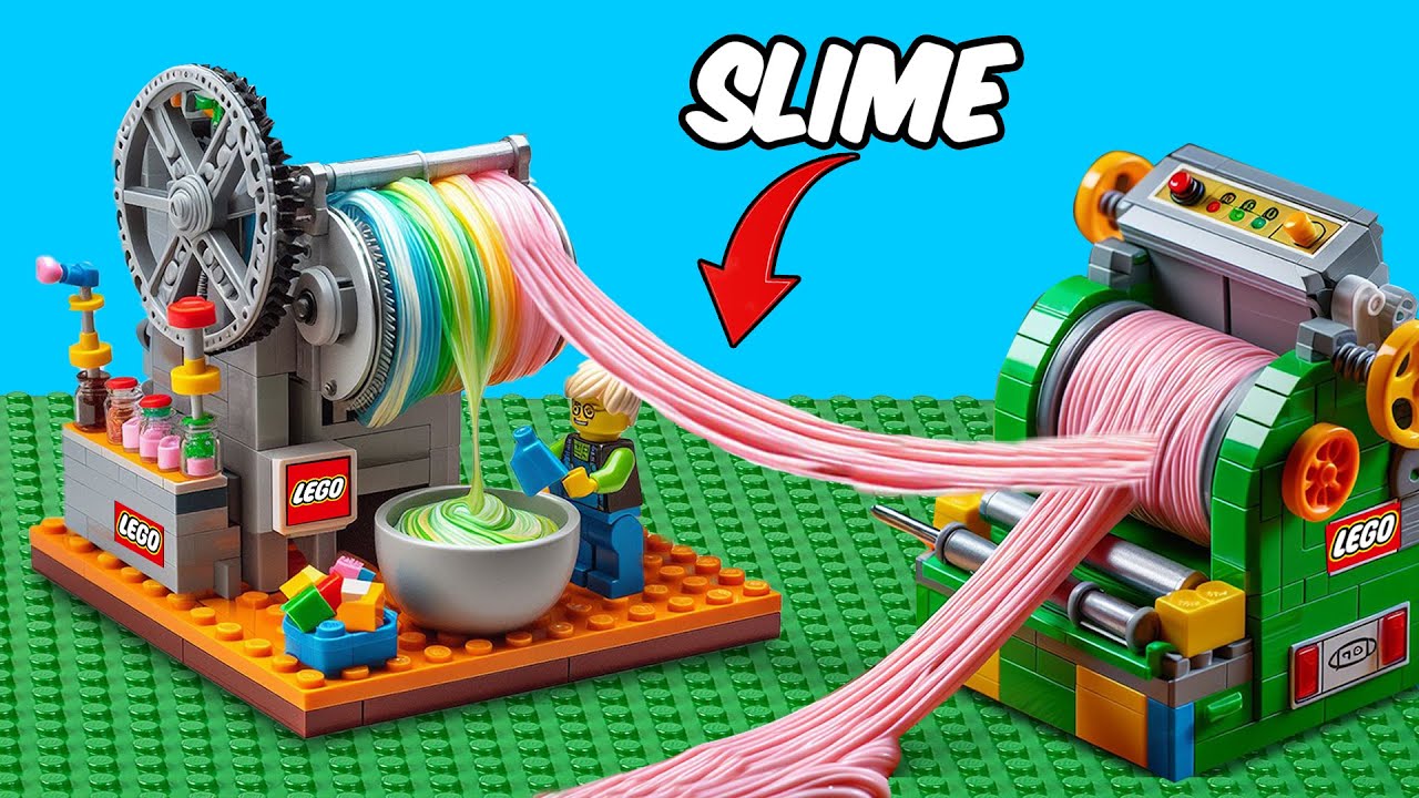 LEGO Mix Slime Machine Compilation - Building &Testing