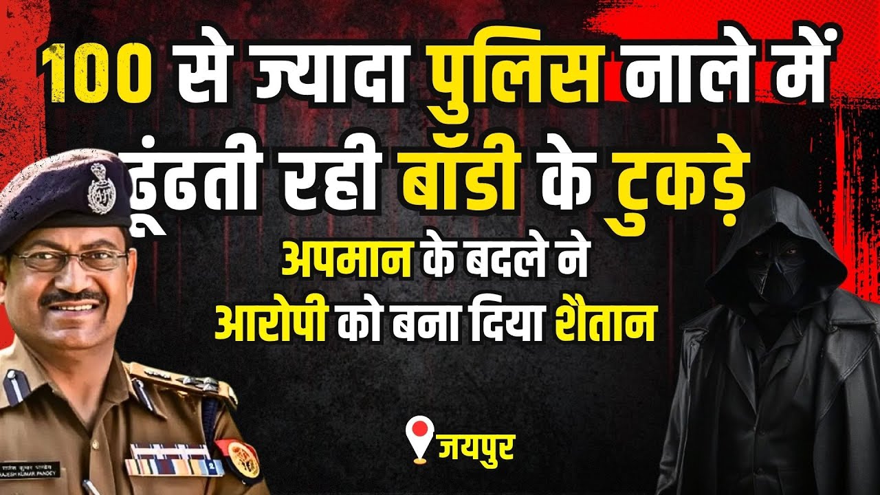 Jaipur Crime Story: 100 से ज्यादा पुलिस नाले में ढूंढती रही बॉडी के टुकड़े | #kissagoi