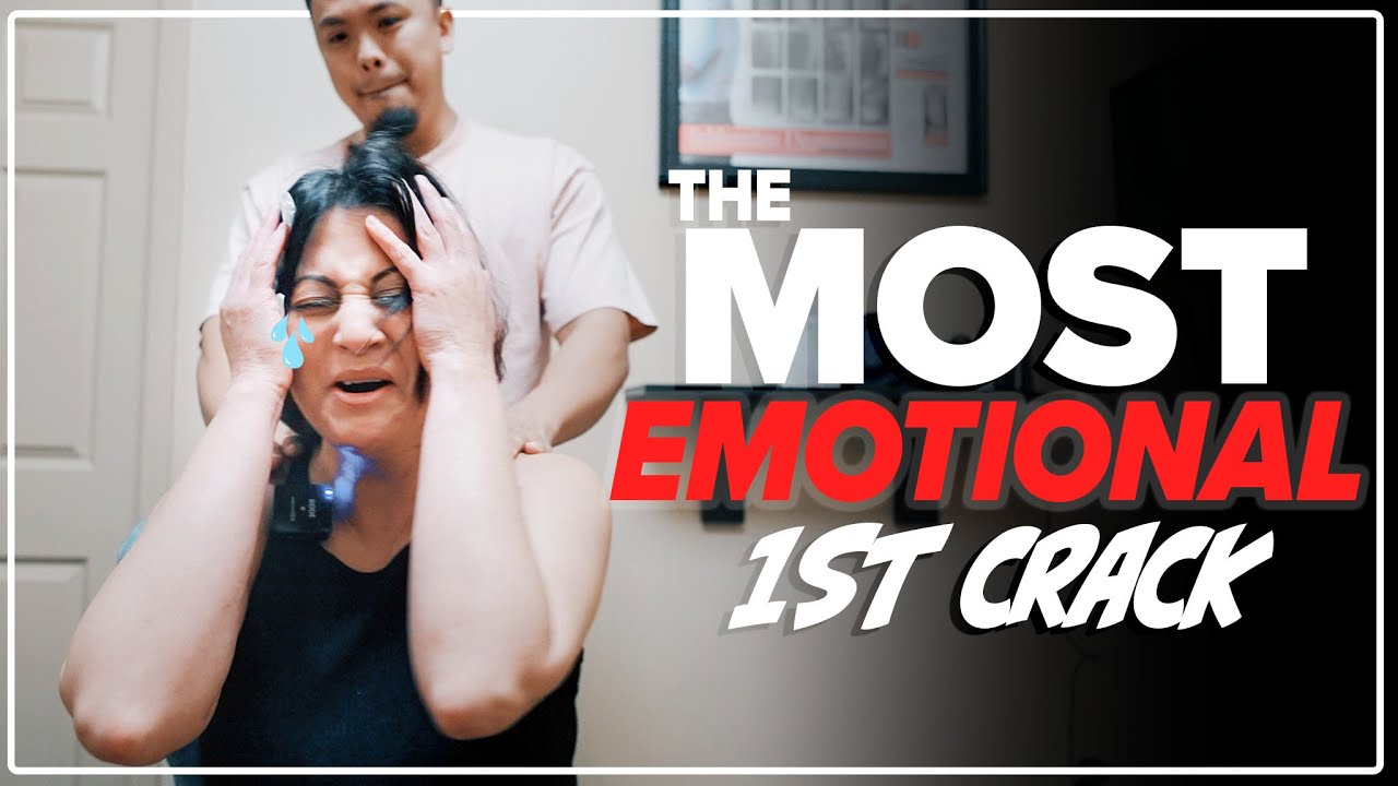VERY EMOTIONAL ~ HAIRDRESSER 15+ YEAR NECK PAIN *FINALLY* GONE🔥😭 | DR TUBIO
