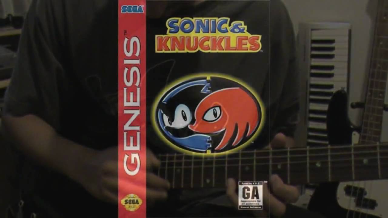 Sonic and Knuckles - Mini Boss theme on Guitar