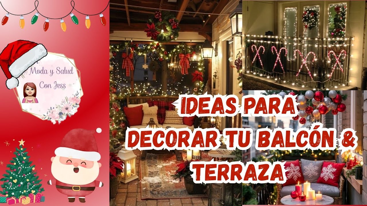 IDEAS PARA DECORAR TU BALCÓN & TERRAZA 