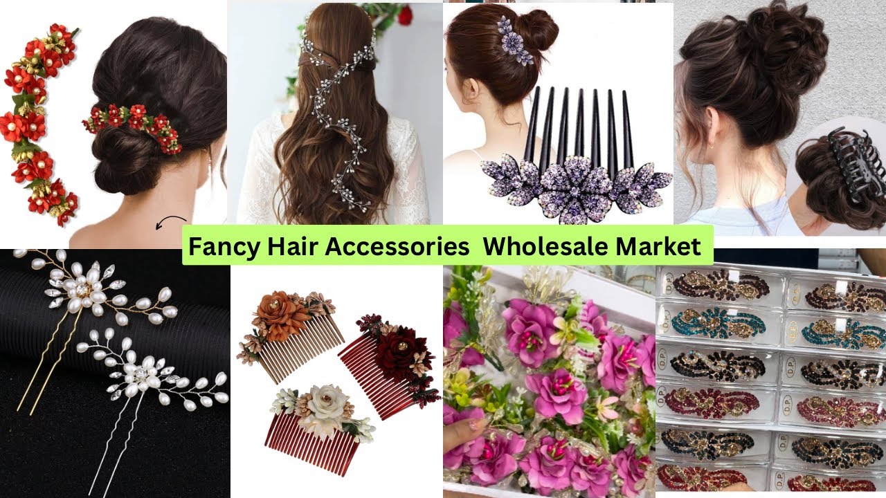 Hair Accessories Wholesale Market Mumbai Bhuleshwar| Korean Hair Accessories| Fancy Hair Accessories