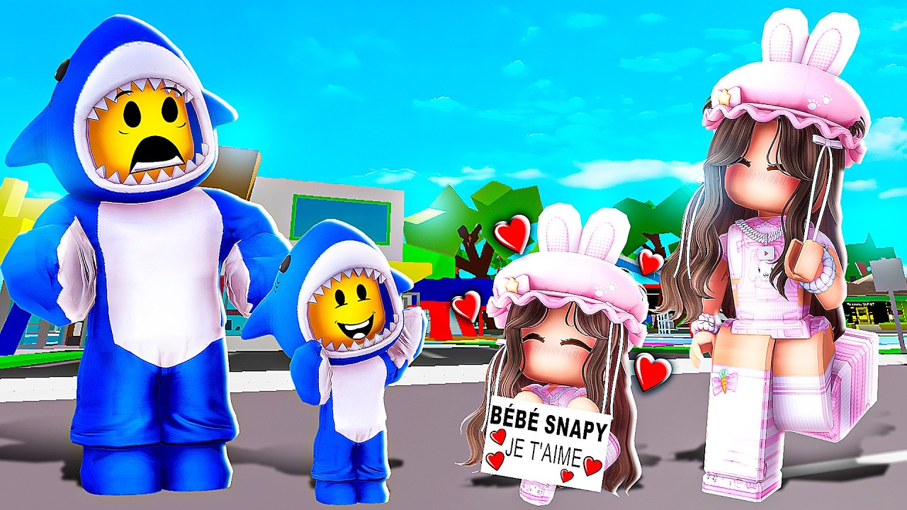 BÉBÉ CHOCOH EST EN CRUSH sur BÉBÉ SNAPY, BROOKHAVEN!