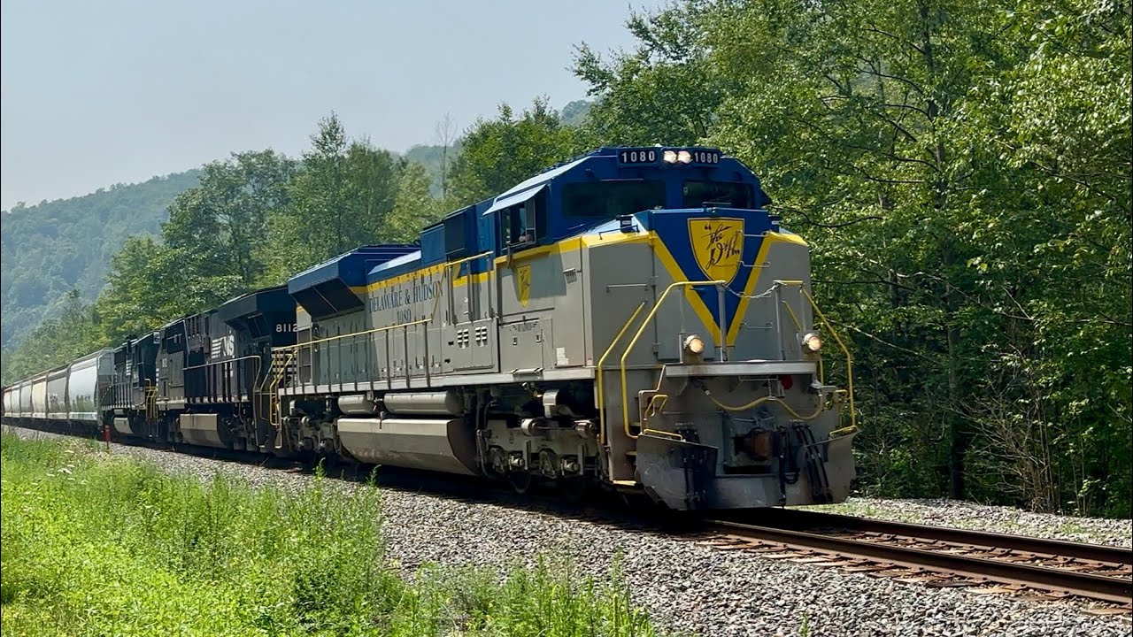A D&H Homecoming: NS #1080 meets former D&H trackage for the first time (Bonus 1065 DPU!)