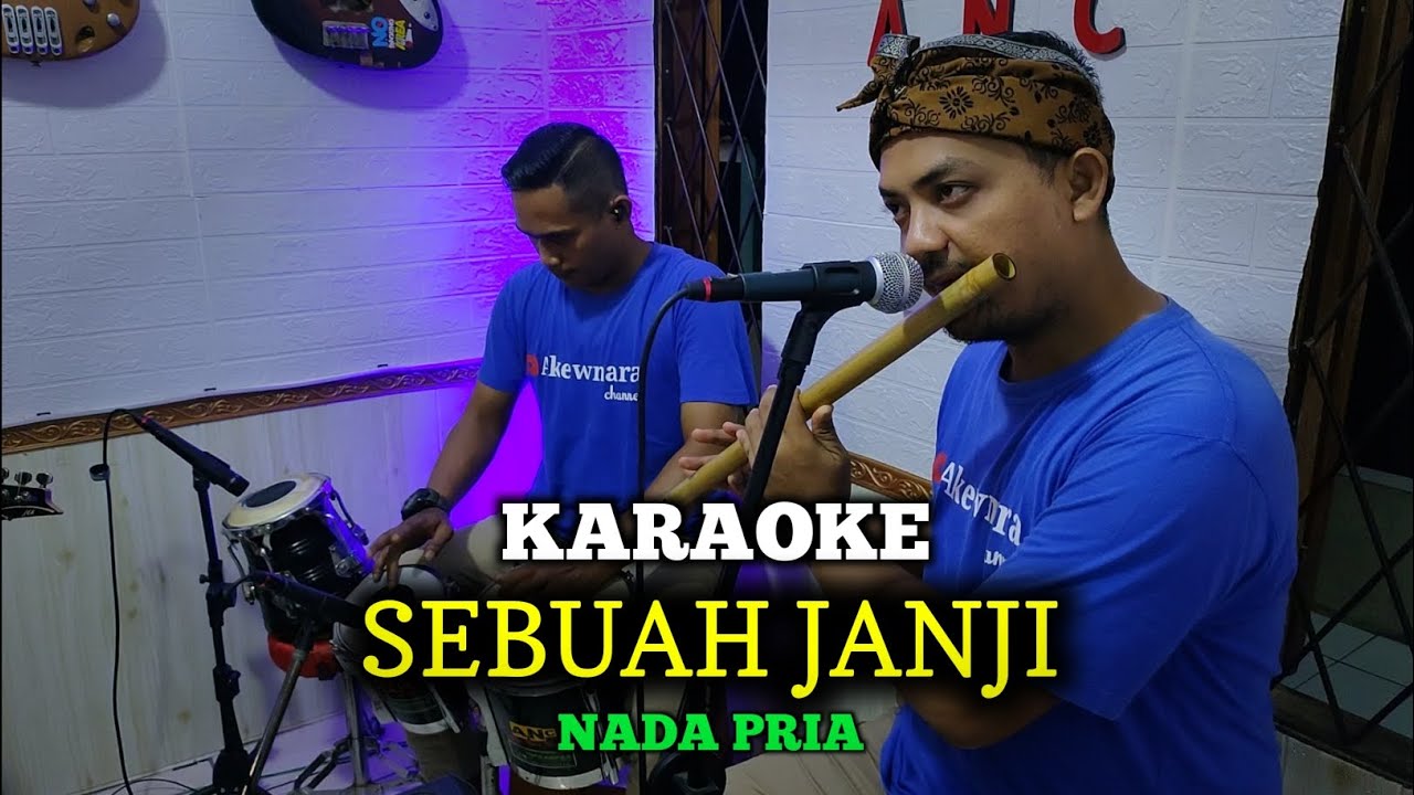SEBUAH JANJI KARAOKE EVIE TAMALA NADA PRIA