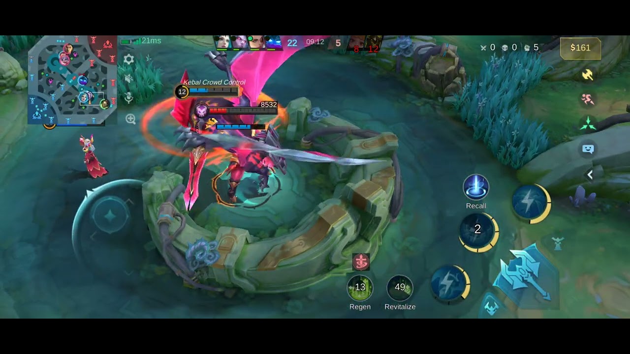 Gameplay Bellerick EXP VS Uranus - Full Power Autowin #4