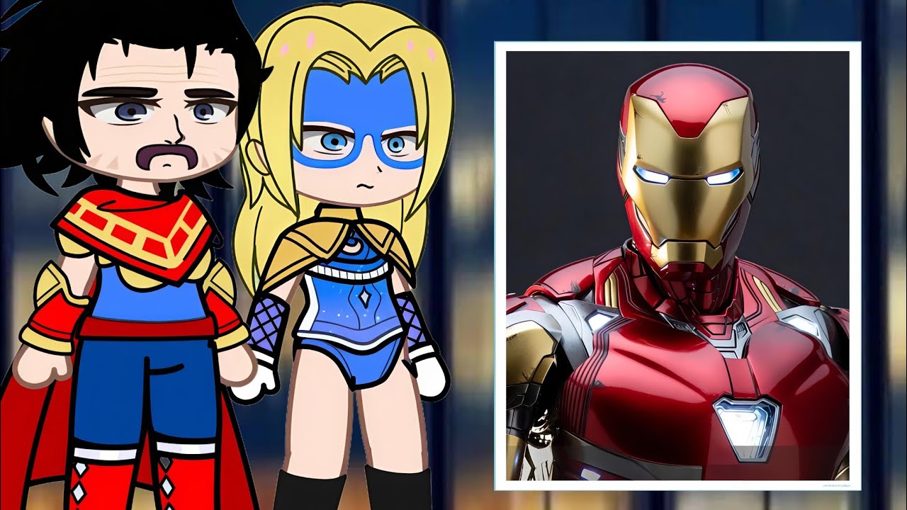 DISPATCH Characters React to Robert as Tony Stark – Iron Man || Avengers – Marvel || Gacha React