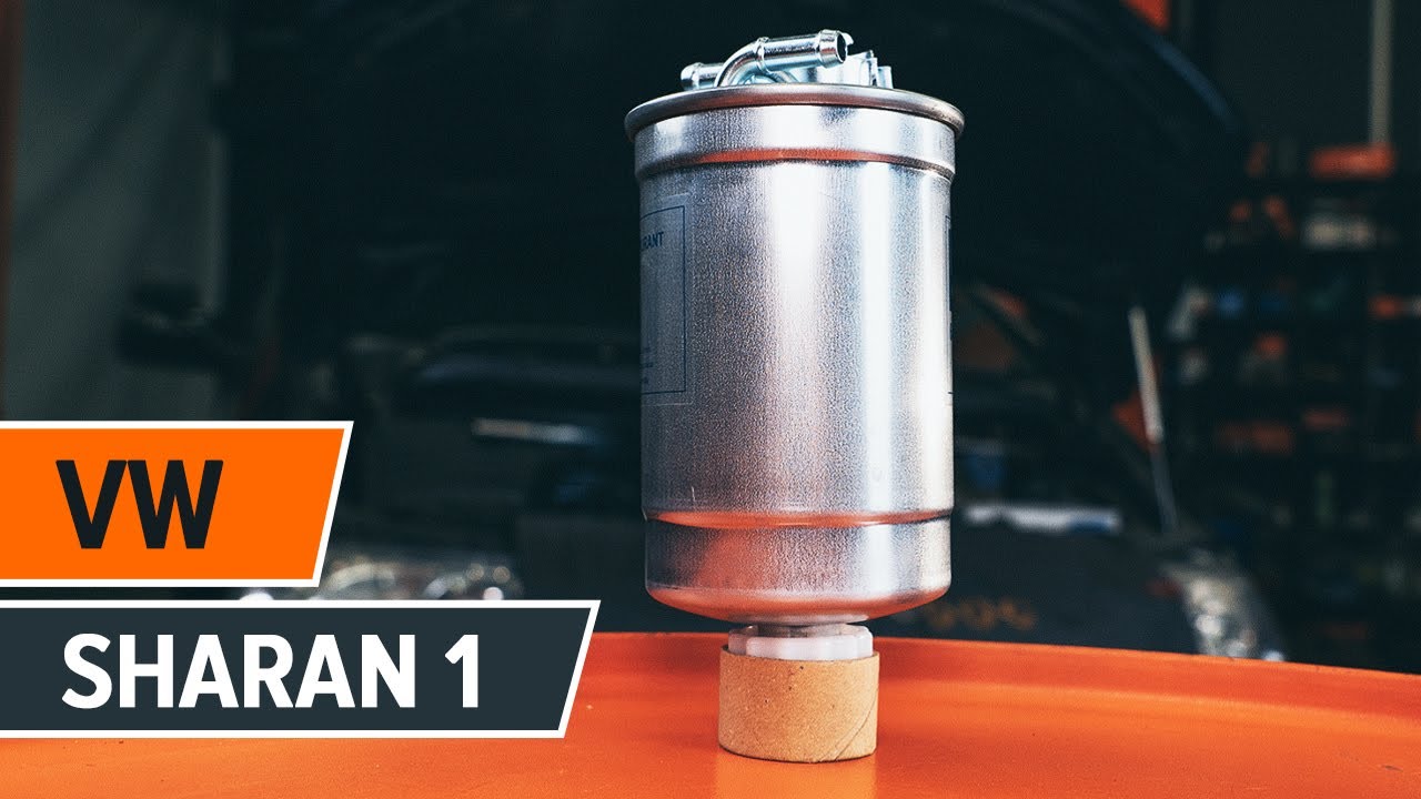 How to change fuel filter VW SHARAN 1 [TUTORIAL AUTODOC]