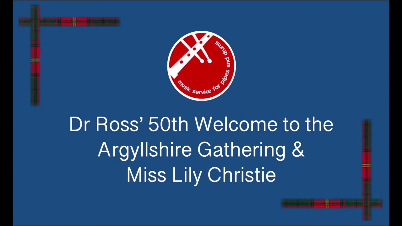 Dr Ross' 50th and Miss Lily Christie set