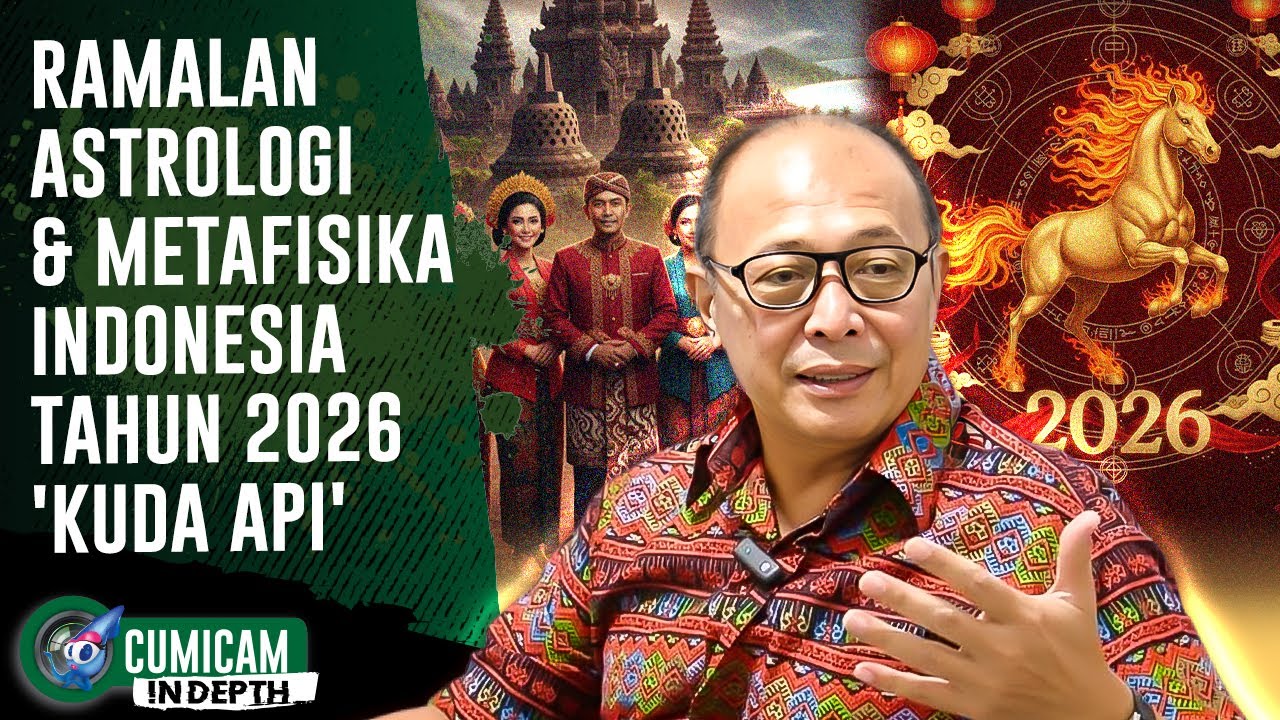 Mengerikan! Suhu Gunadi Terawang Indonesia 2026 Secara Fengsui Di Tahun Kuda Api | INDEPTH