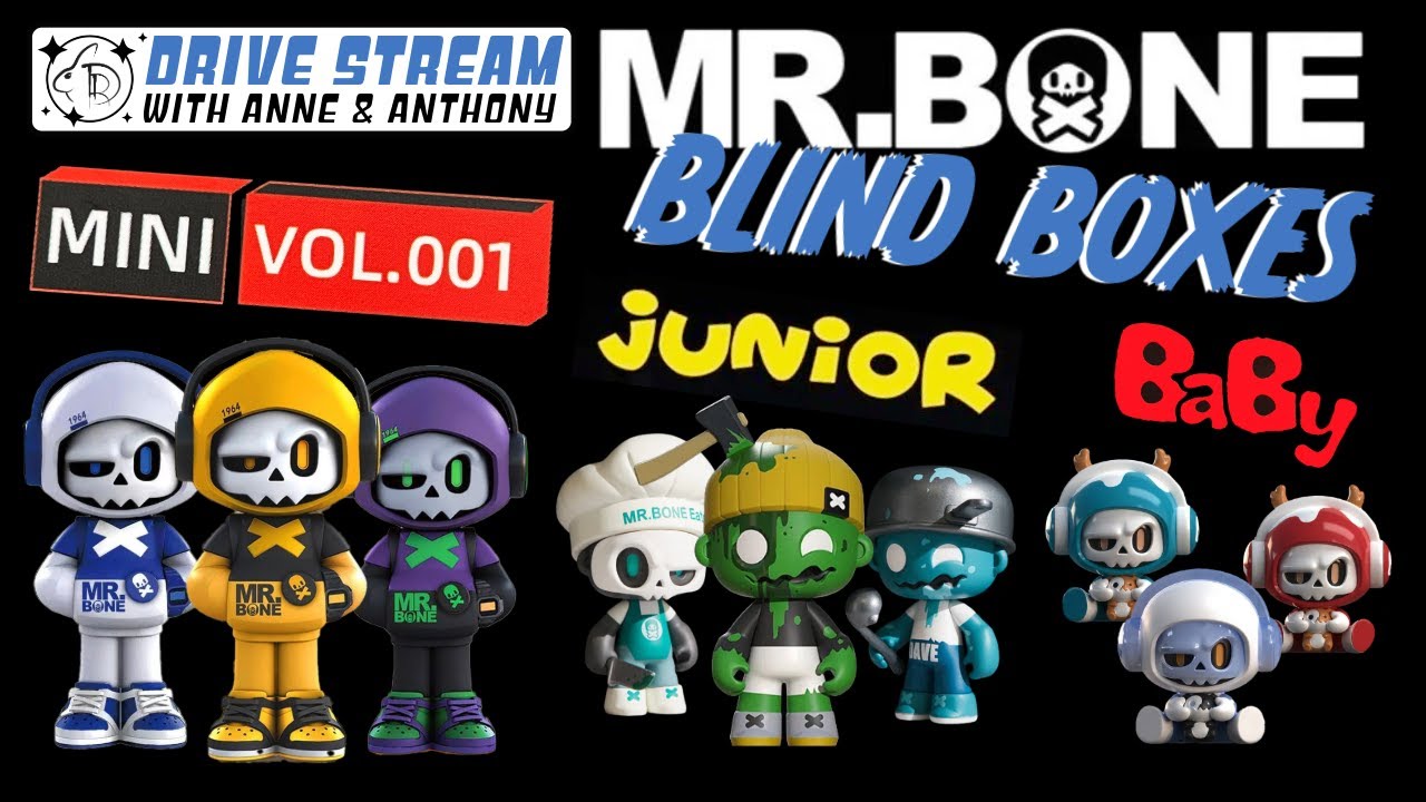 MR BONE BLIND BOXES